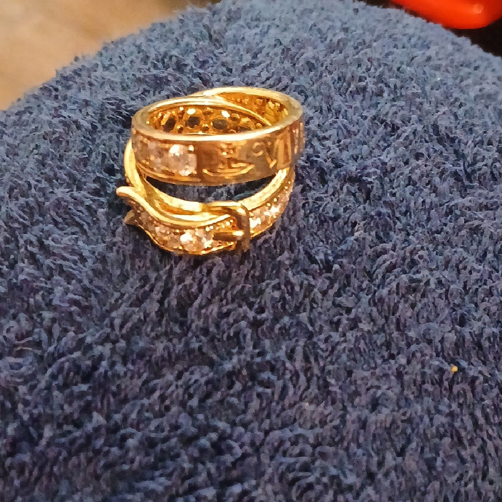 Vivienne Westwood Gold and Silver Ring